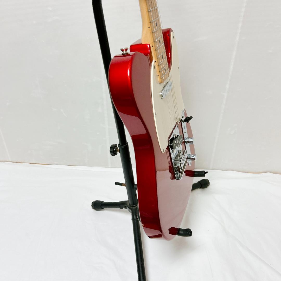 美品 Squier スクワイヤー Telecaster テレキャスター 赤