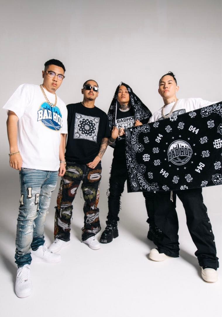 BADHOP Kawasaki South Side Crew XL ブラック