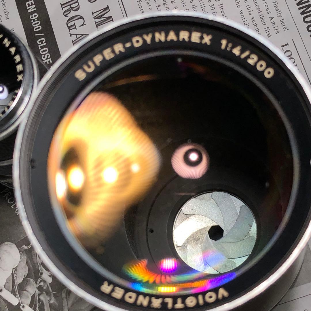 レンズ(単焦点) Voigtlander SUPER DYNAREX 135mm 200mm