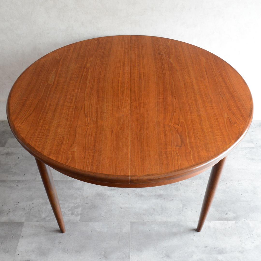 G-PLAN ヴィンテージ エクステンション ラウンド ダイニングテーブル 00