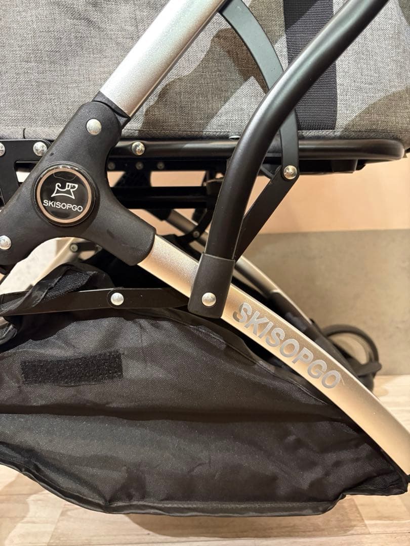 SKISOPGO ペットカート グレー