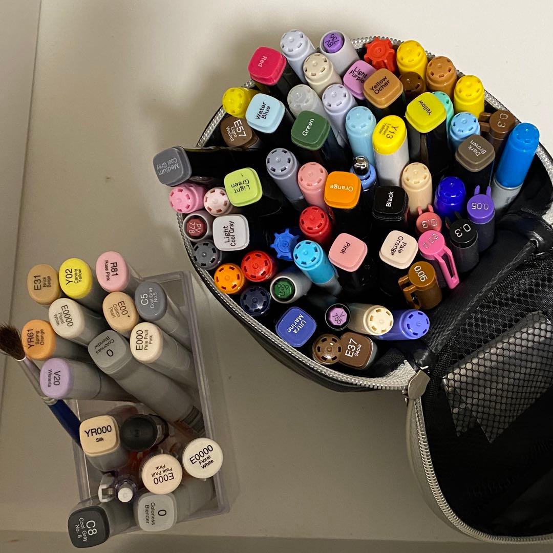 いっぱいのコピック達