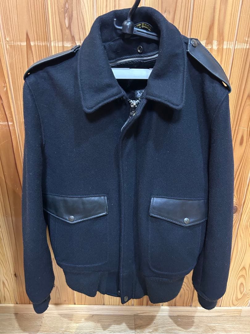 Schott ショット　G-1のウール牛革仕様　上野商会別注