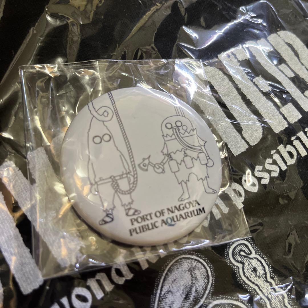 新品未開封　名古屋港水族館 Tシャツ L 遠藤さくら　缶バッジ付き