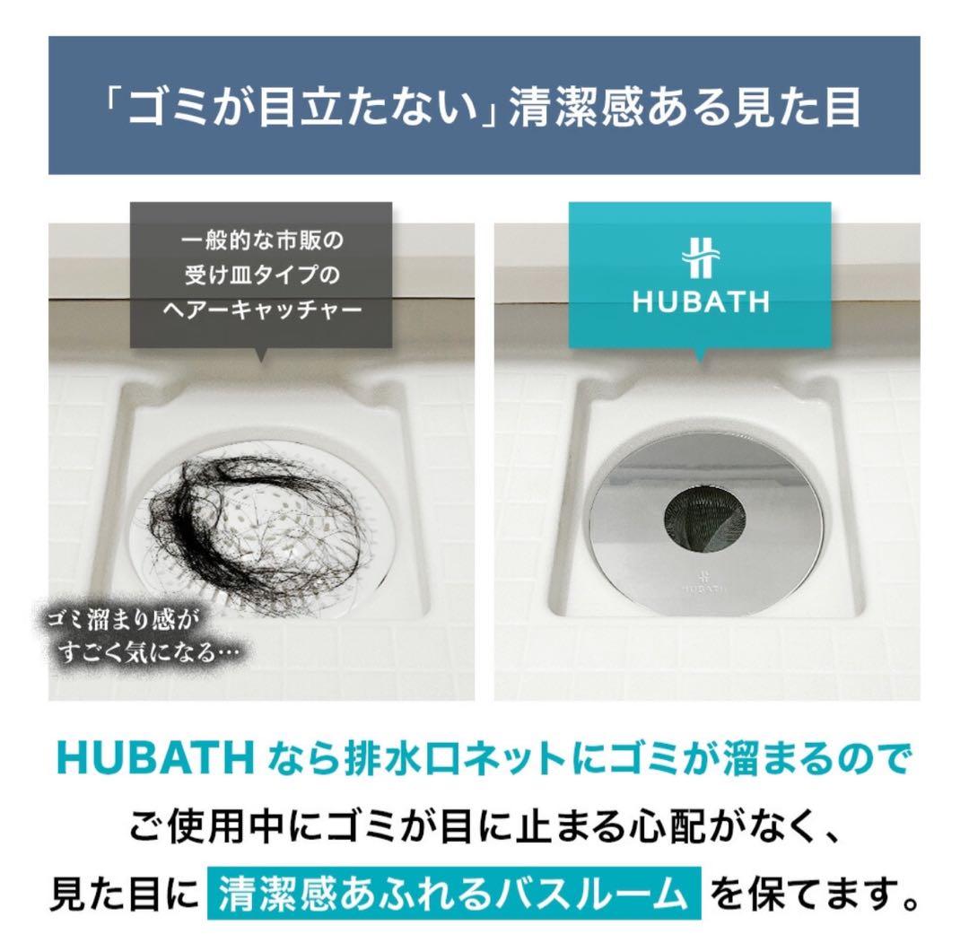 SINKATEC HUBATH お風呂用マグネットヘアキャッチャー