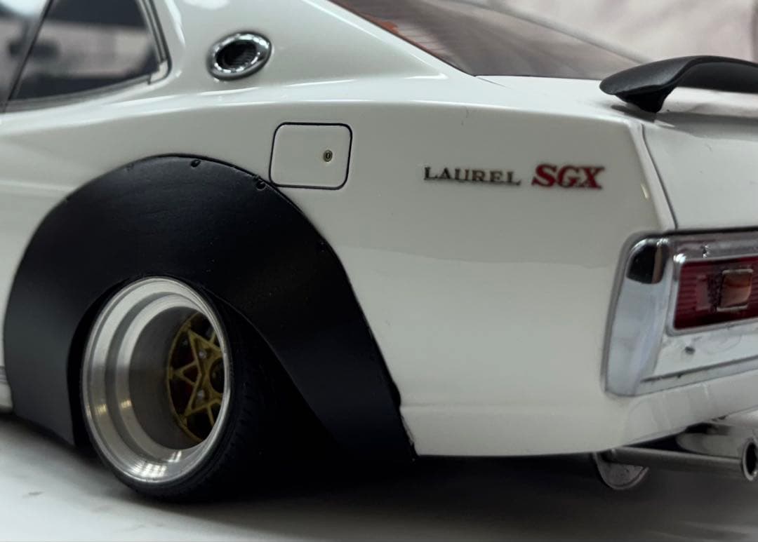 1/18 IG 日産ローレル　スターシャーク深リムカスタム　ワークス