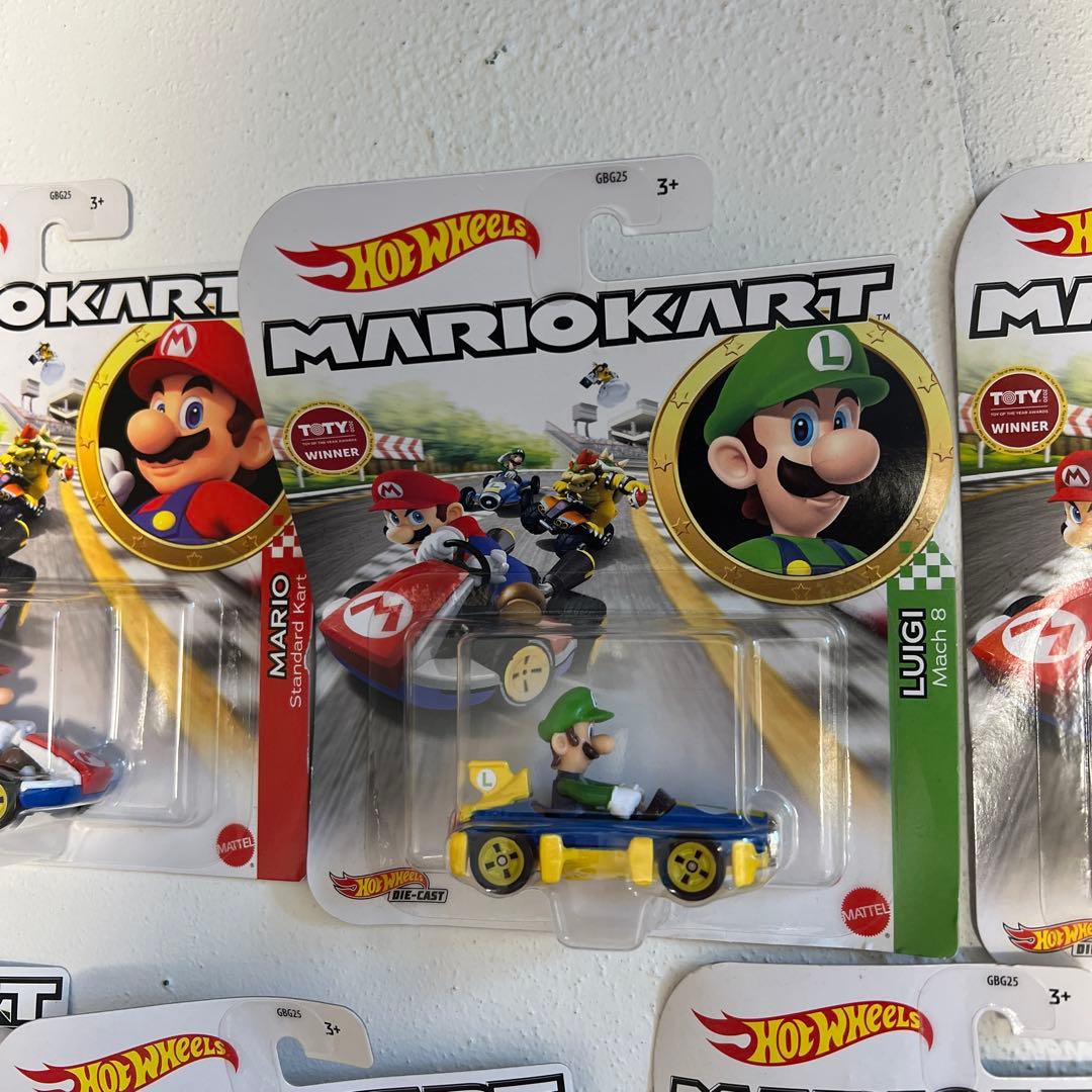 ホットウィール　マリオカート 7個セット