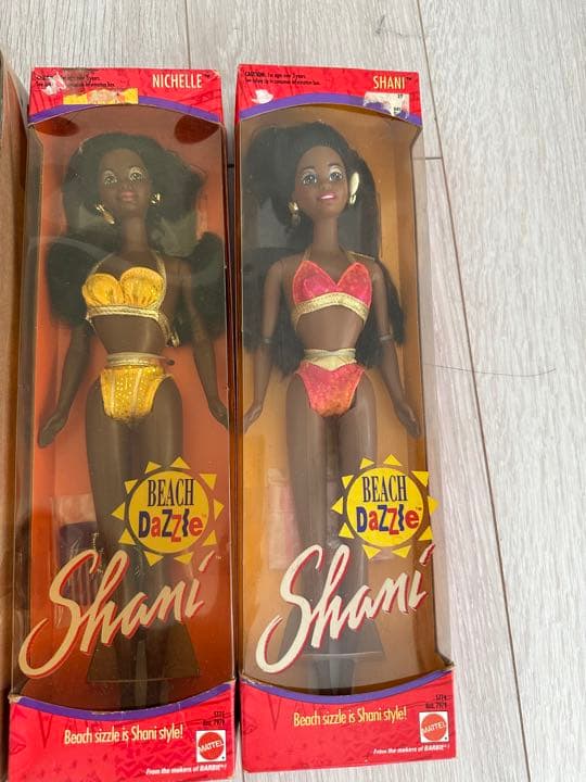 バービー 黒人Barbieヴィンテージ エンジェルいろいろセット　ブラック