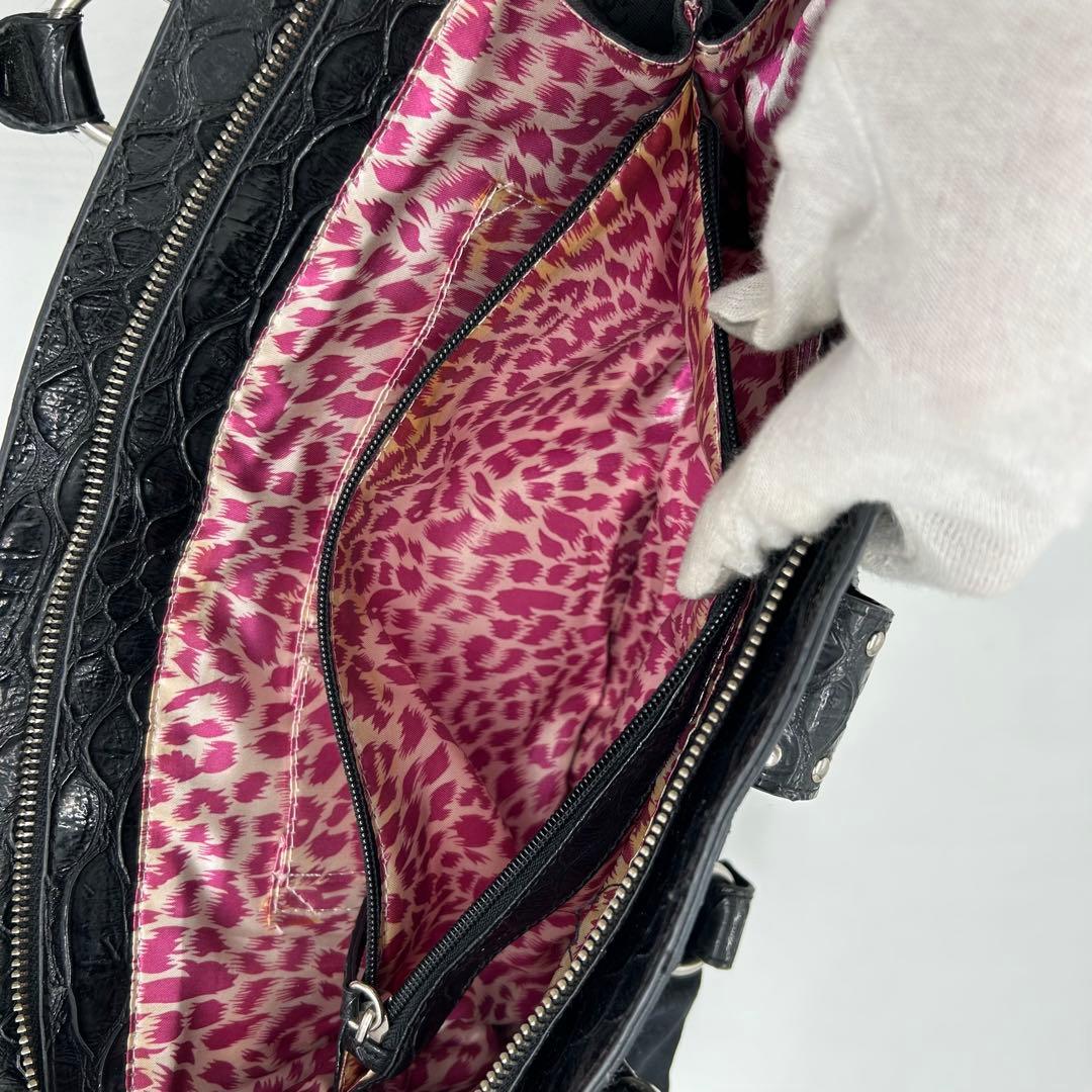 バッグ Vintage GUESS 633 Black Handbag Y2K