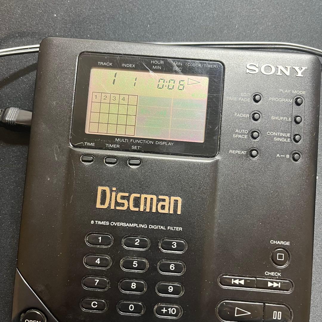 Sony Discman D-350 ポータブルCDプレイヤー ジャンク品