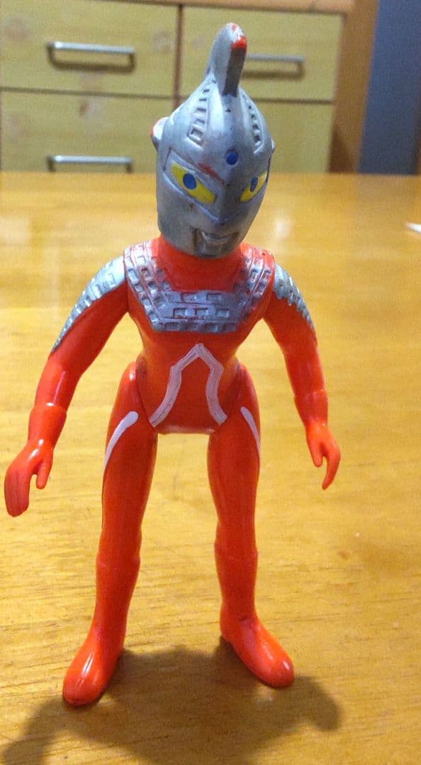 年始値下げ中　当時物　ウルトラセブン　ソフビ　ブルマァク　約14cm　　昭和