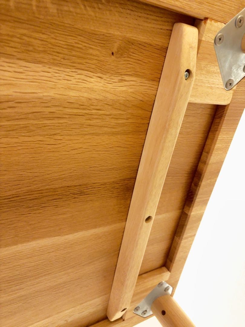 カリモク　オーク材(天然木) ダイニングテーブル 125×70×69