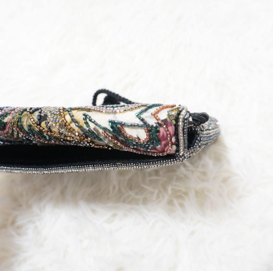 希少　LUMY　ルミーはしもと　ビーズバッグ　ショルダーバッグ　皇室御用達