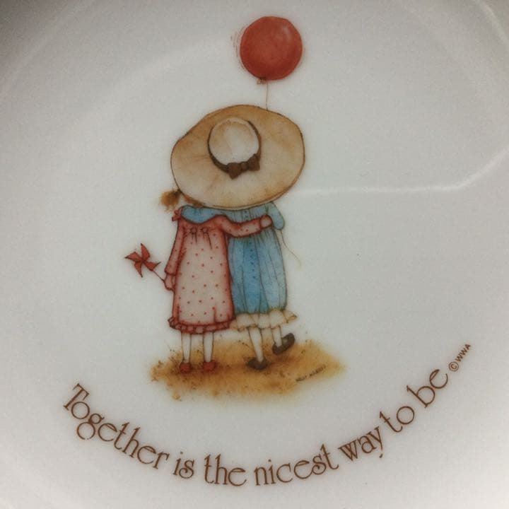 飾皿 米国 アンティークモール購入 陶磁器 プレート ラスティングメモリーズ