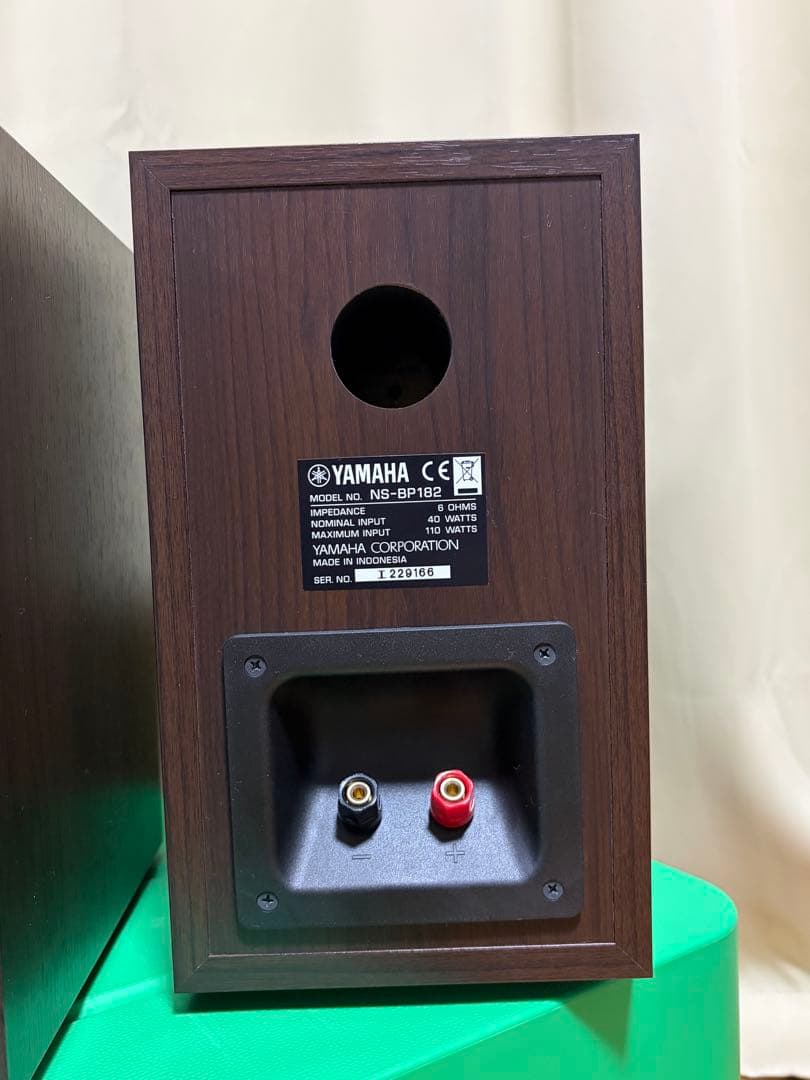 美品！YAMAHA スピーカー NS- BP182 ケーブル&バナナプラグ付