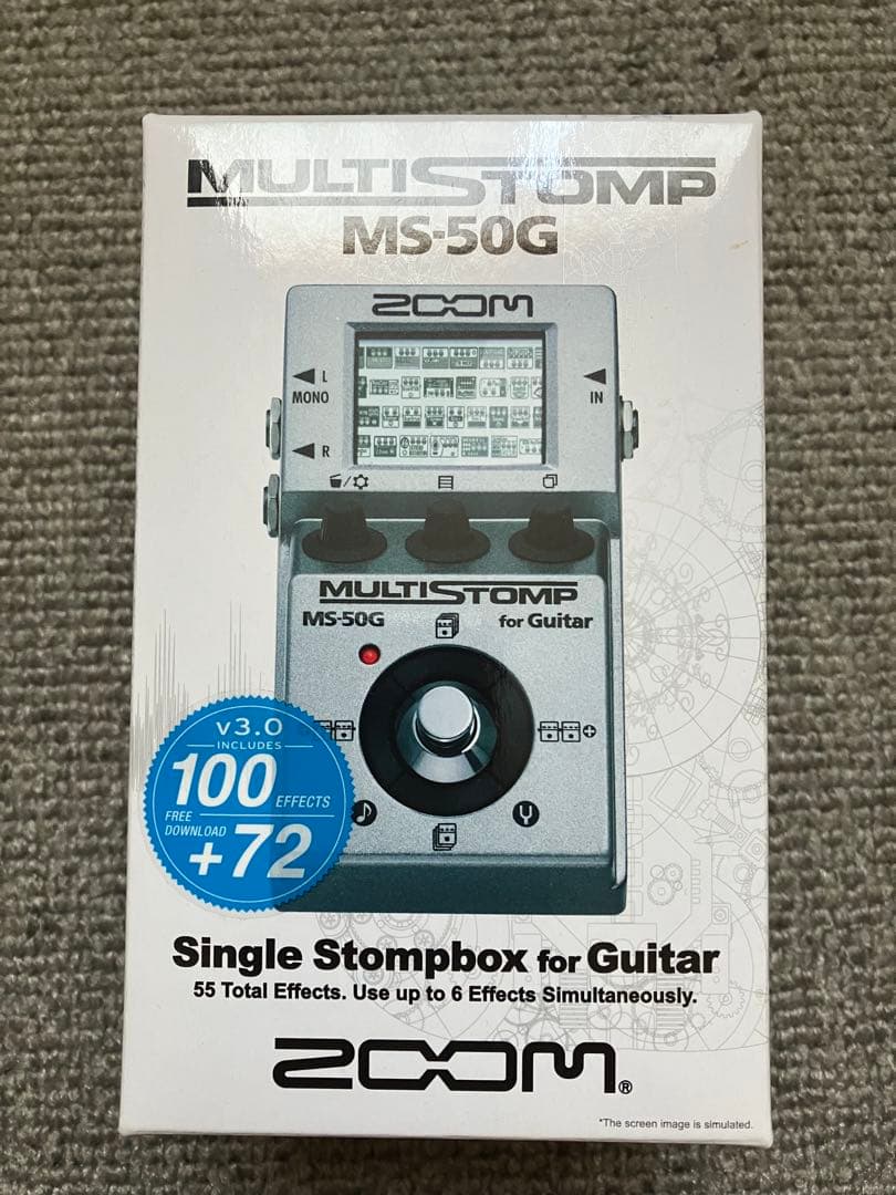 ZOOM MS-50G マルチストンプ