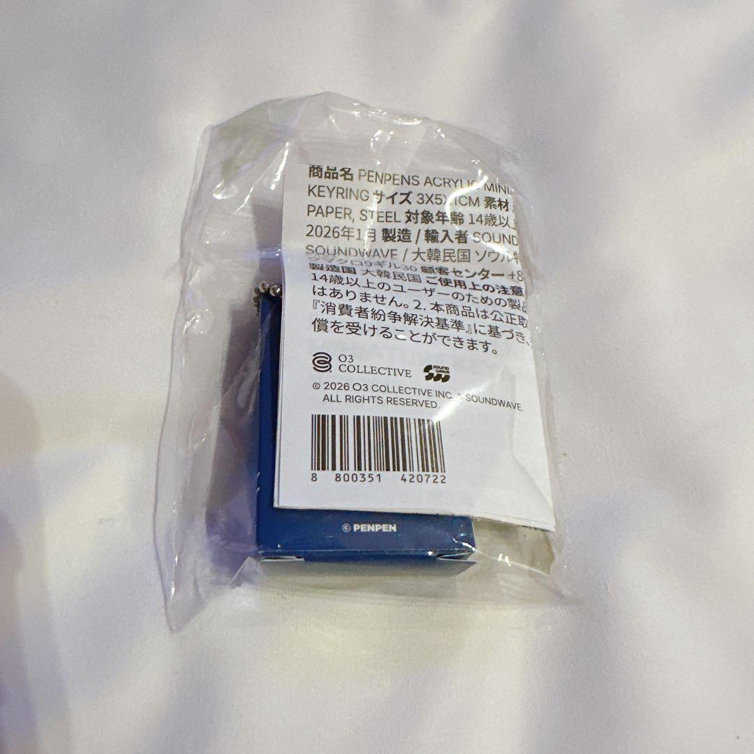 ジュノ ペンペン ポップアップ ミニチュアキーリング 6種セット 韓国