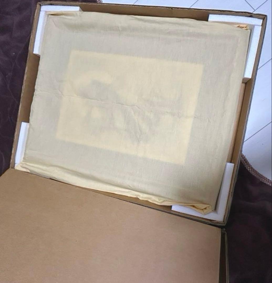 天野喜孝「孤軍」木版画 アールビバン 超レア グインサーガ 限定本人直筆サイン