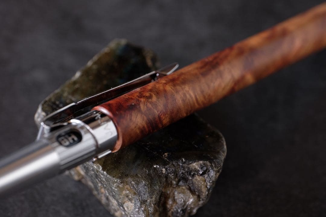 高村杢工房PG5木軸カスタムシャープペンシル0082 アジアローズウッド