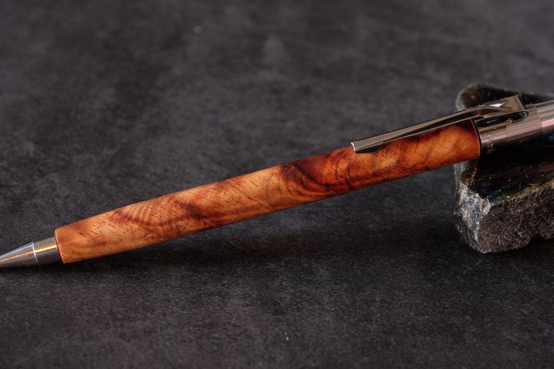 高村杢工房PG5木軸カスタムシャープペンシル0082 アジアローズウッド