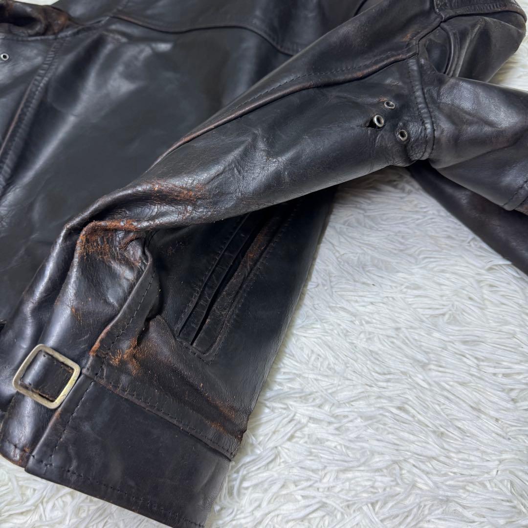 ☆【希少】AERO LEATHER レザージャケット ホースハイド TALON☆