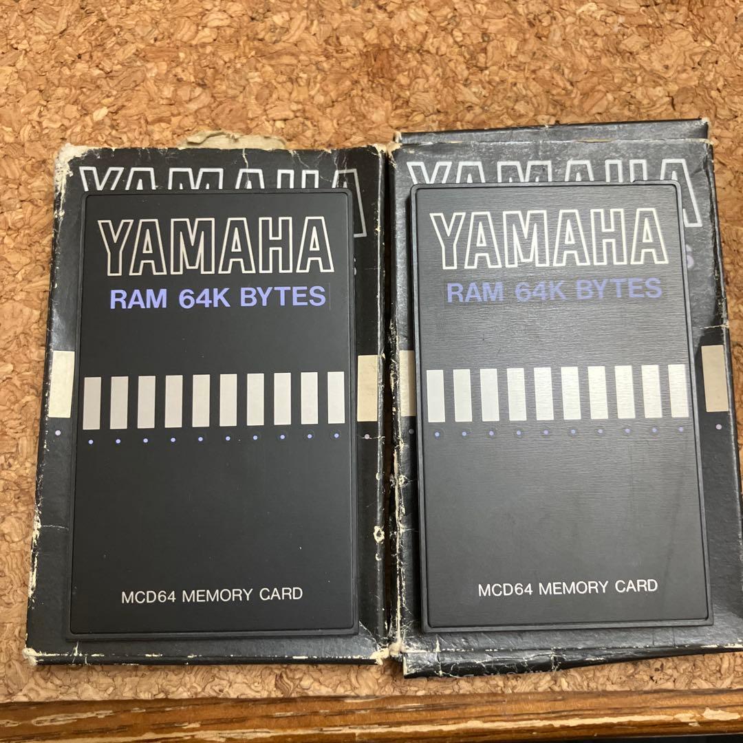 貴重　YAMAHA MCD64 MEMORY CARD YAMAHA EOS