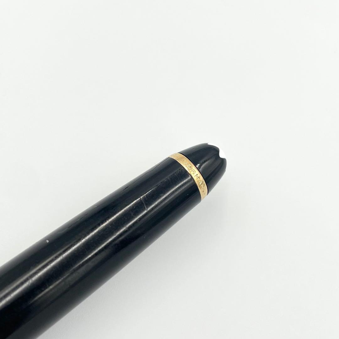 モンブラン　マイスターシュテック　ボールペン　ブラック×ゴールド