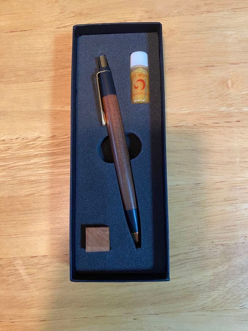 野原工芸　旧型　シャーペン　欅