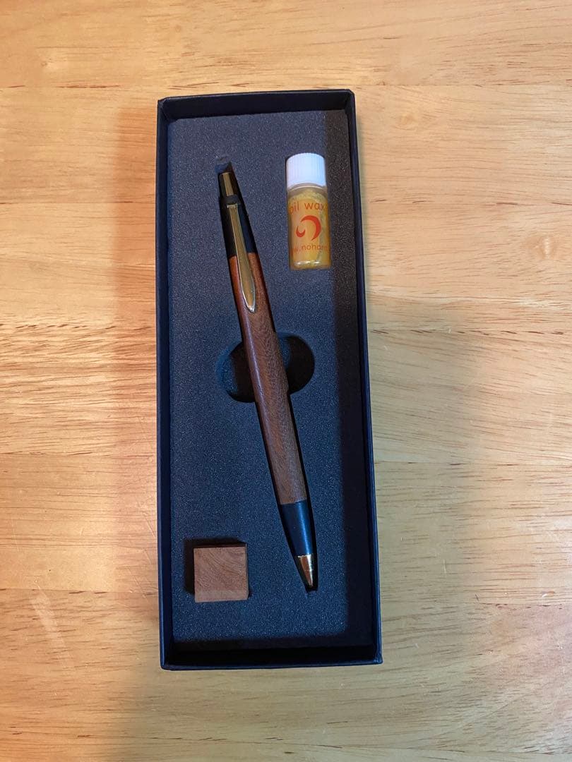 野原工芸　旧型　シャーペン　欅