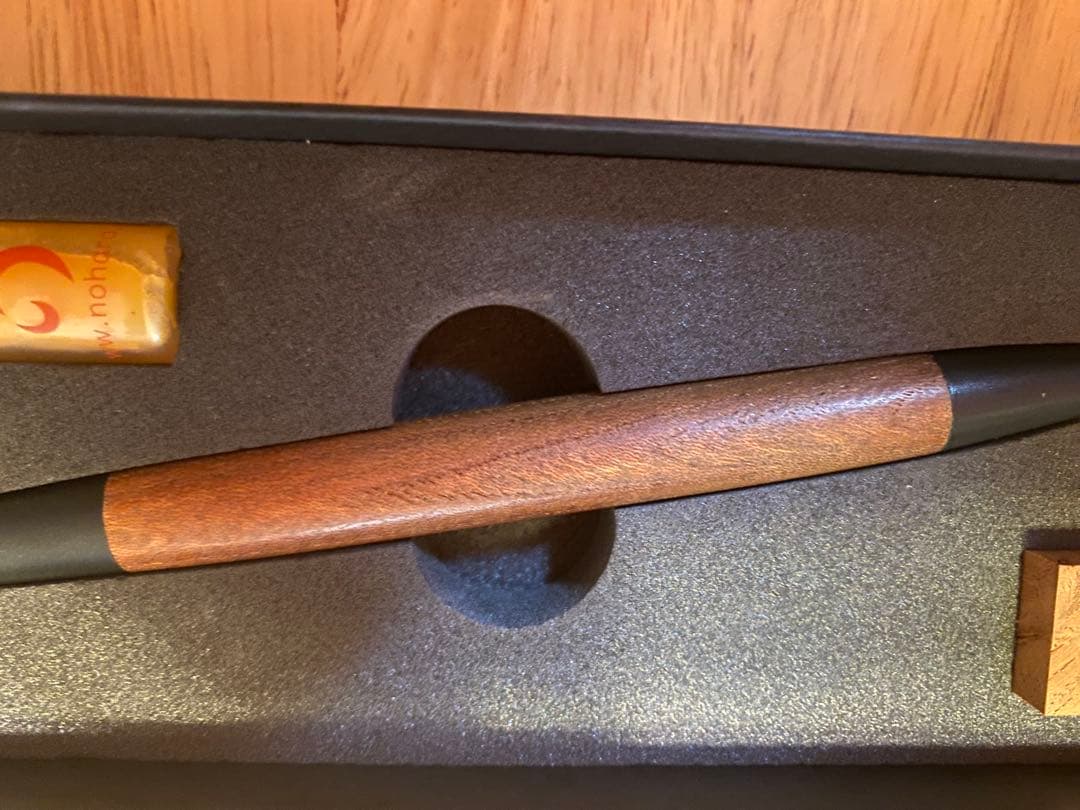 野原工芸　旧型　シャーペン　欅