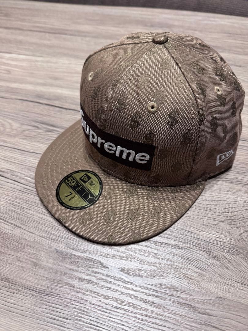 Supreme new era キャップ モノグラム