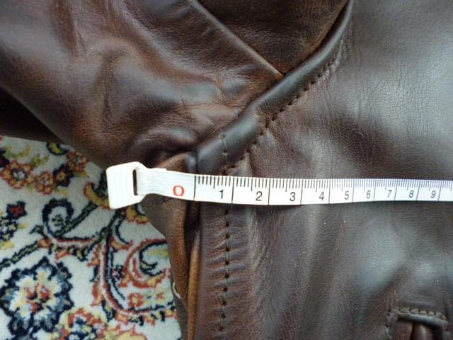 ま*ん様 Aero Leathers ハーフベルテッド サイズ34