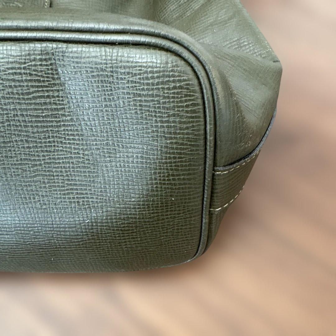 CELINE オリーブグリーン バケットバッグ