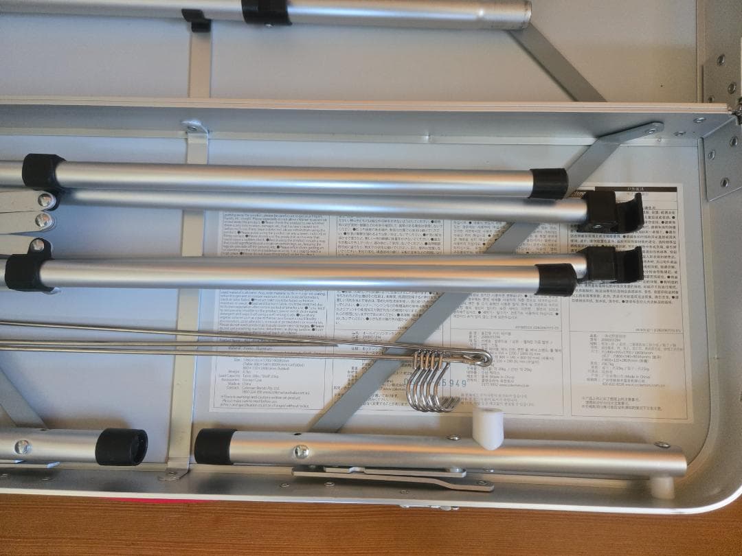 (ふうの感謝)Colemanテーブル オールインワンキッチンテーブル