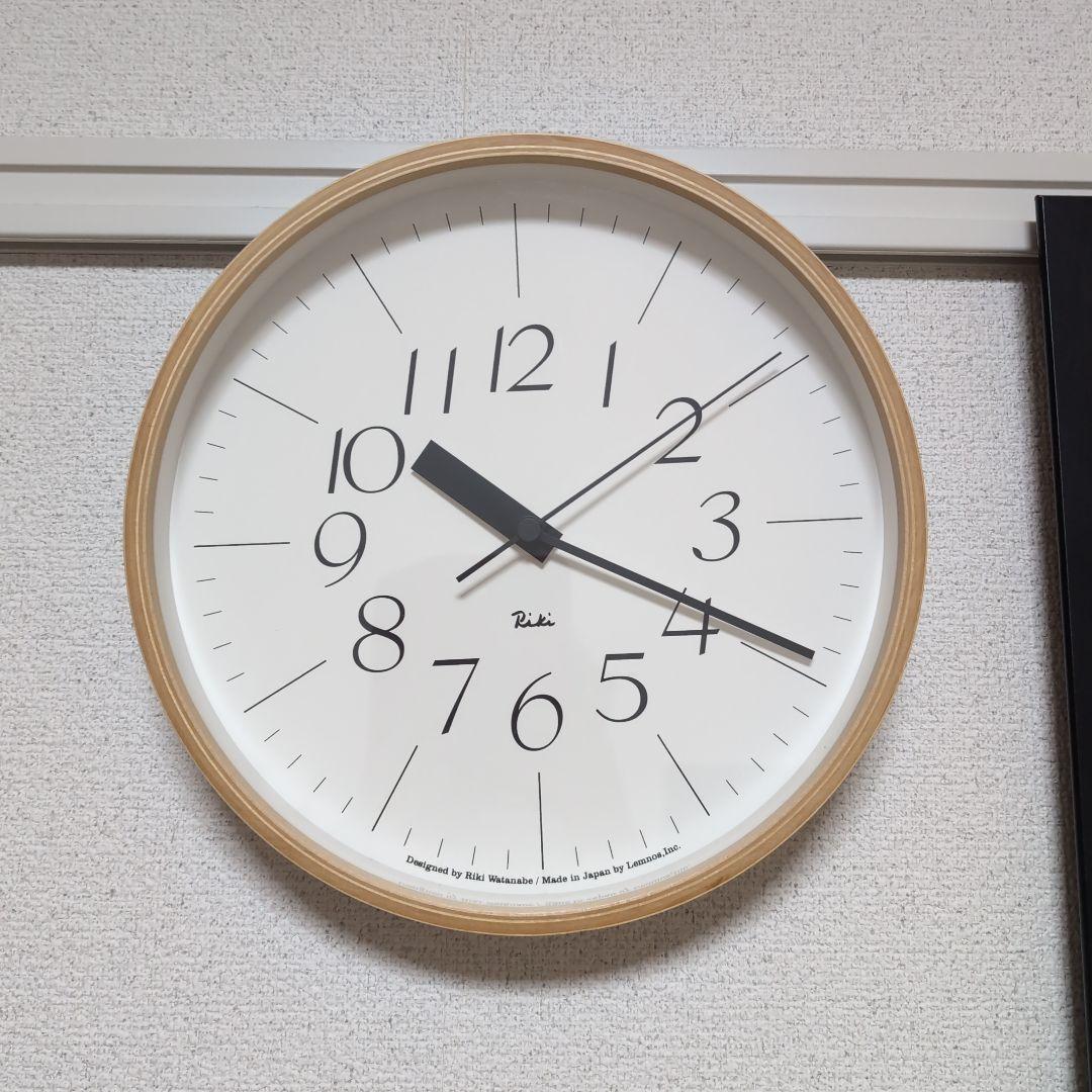 【最終値下】 リキクロック RIKI CLOCK M 時計 渡辺力 電波時計