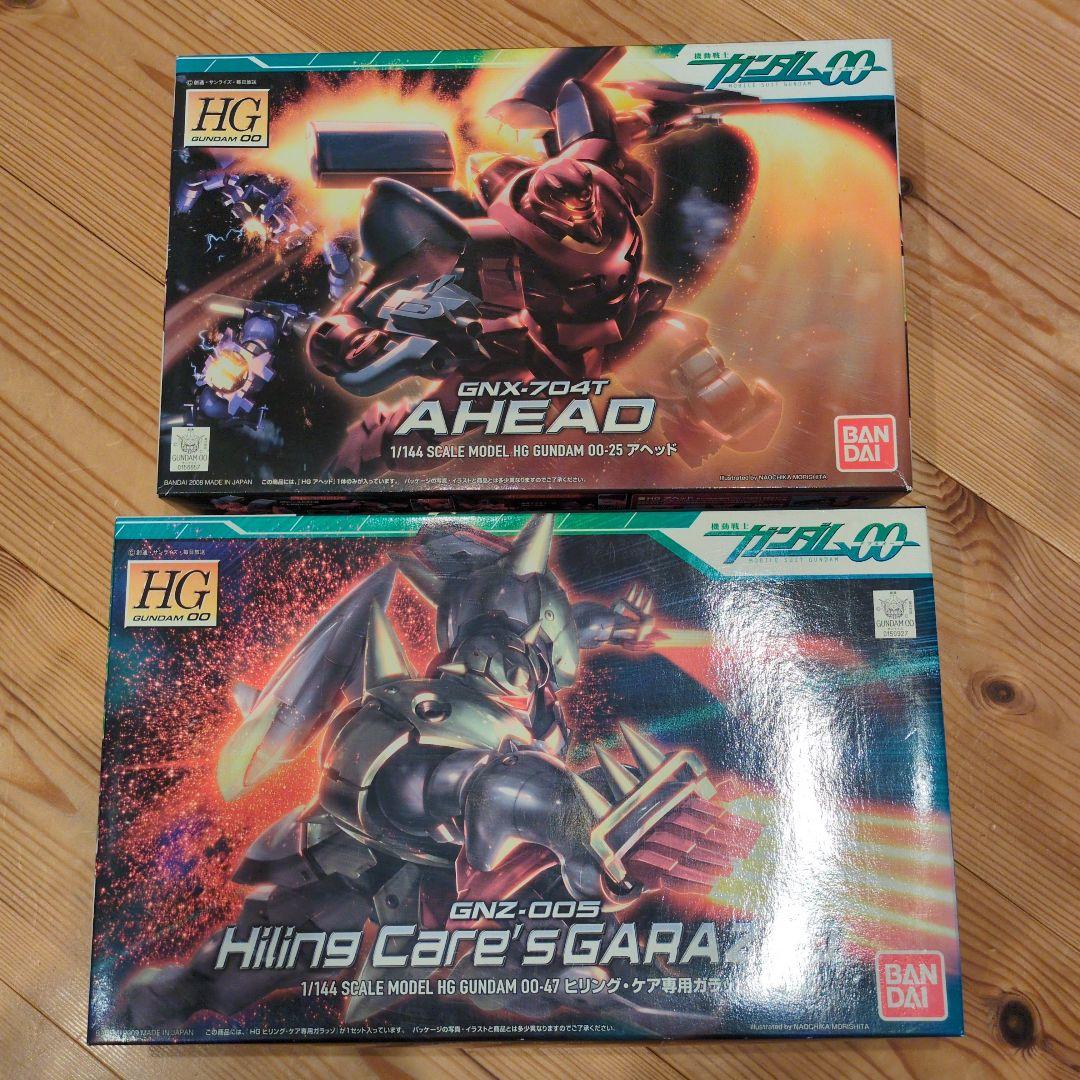 HG ダブルオー　アヘッド&ガラッゾセット