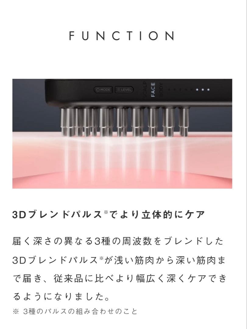 【新品】SALONIA EMS リフトブラシ 3Dケア ギフトBOX