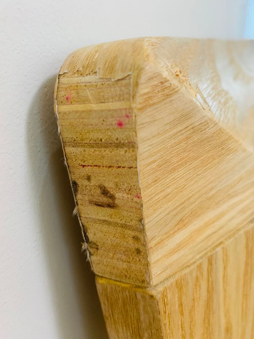 無印良品 シングルベッドフレーム オーク材 木製脚付き