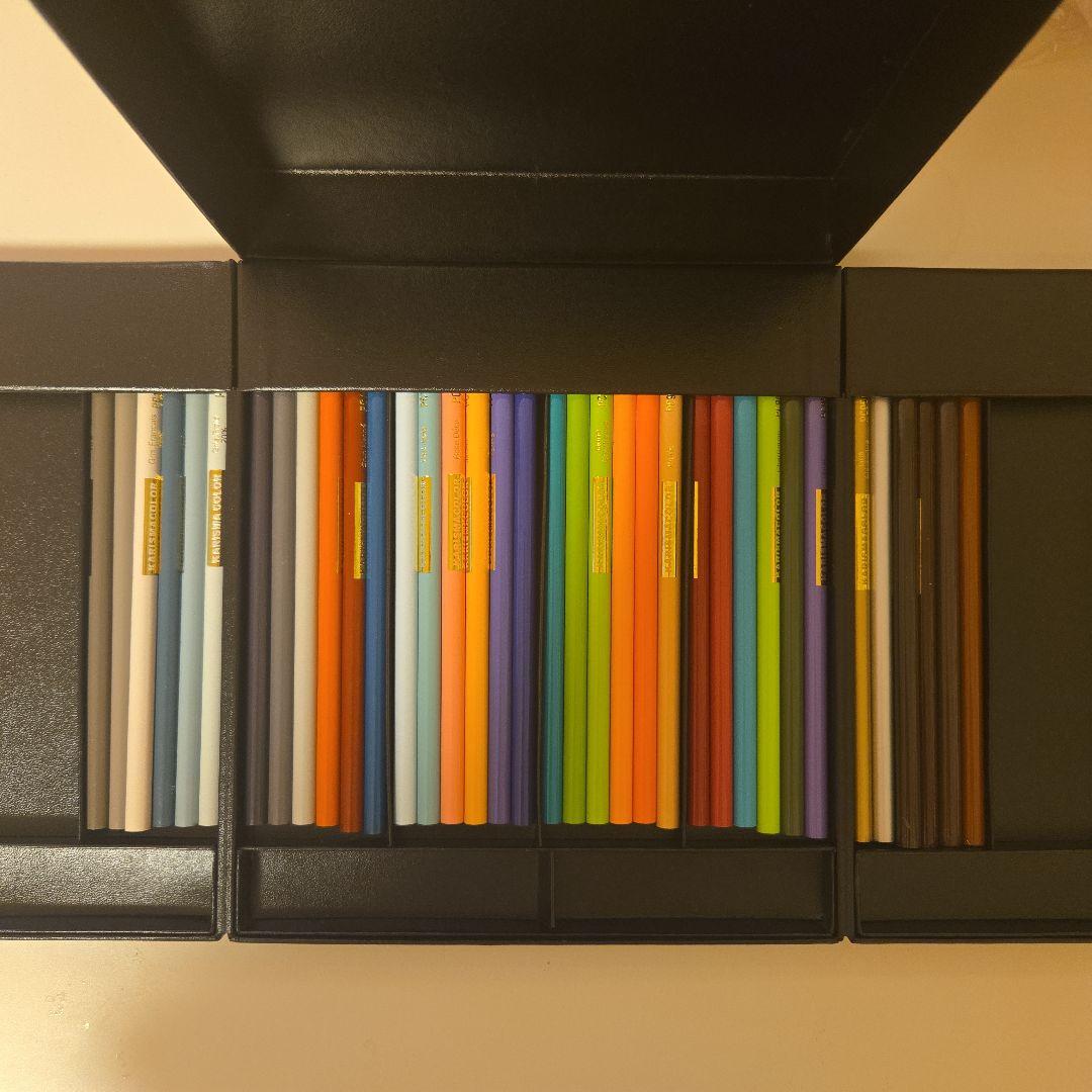 サンフォード カリスマカラー色鉛筆 72色セット 未使用品