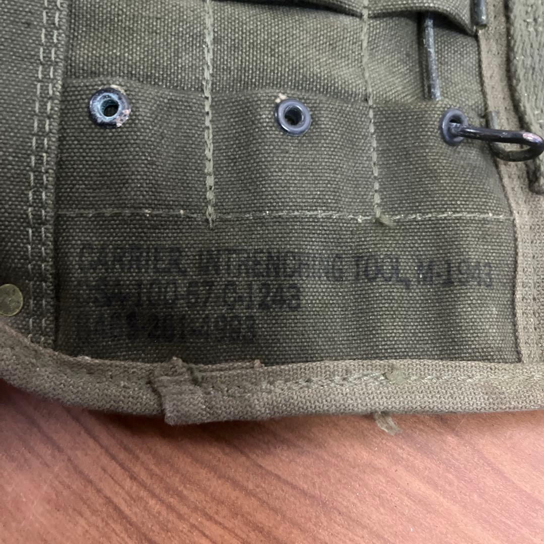 60s 米軍　実物　M43エントレンチングツール 米軍スコップ 送料無料