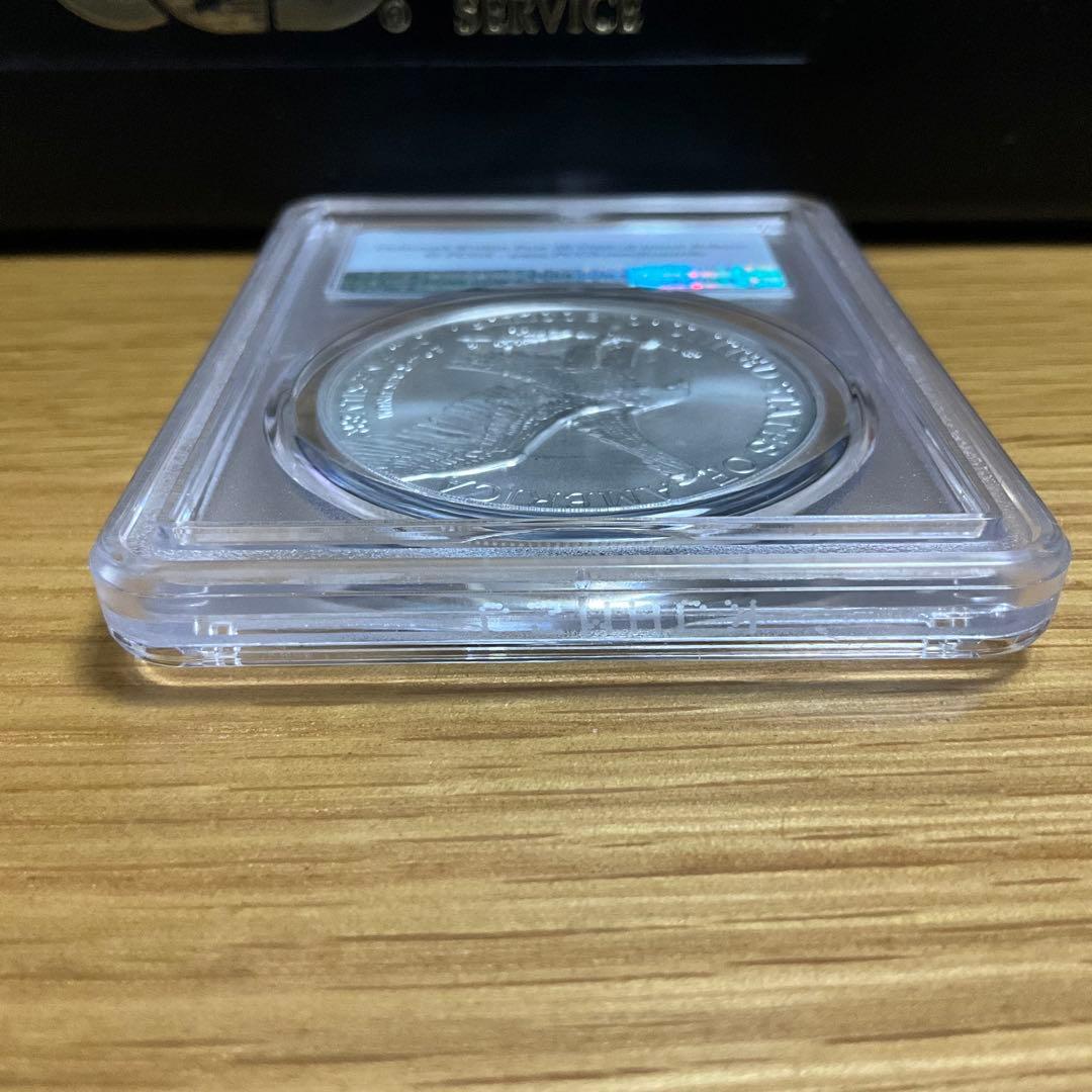 【新品】Silver Eagleイーグル銀貨2022 PCGS MS70