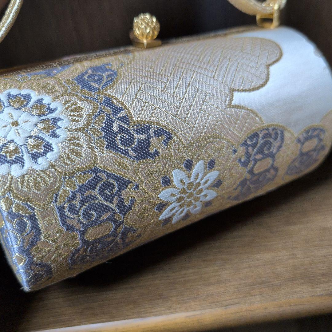 高級　高島屋　美品　和装用バッグ 着物　和装　バッグ　カバン　正絹帯地　正絹
