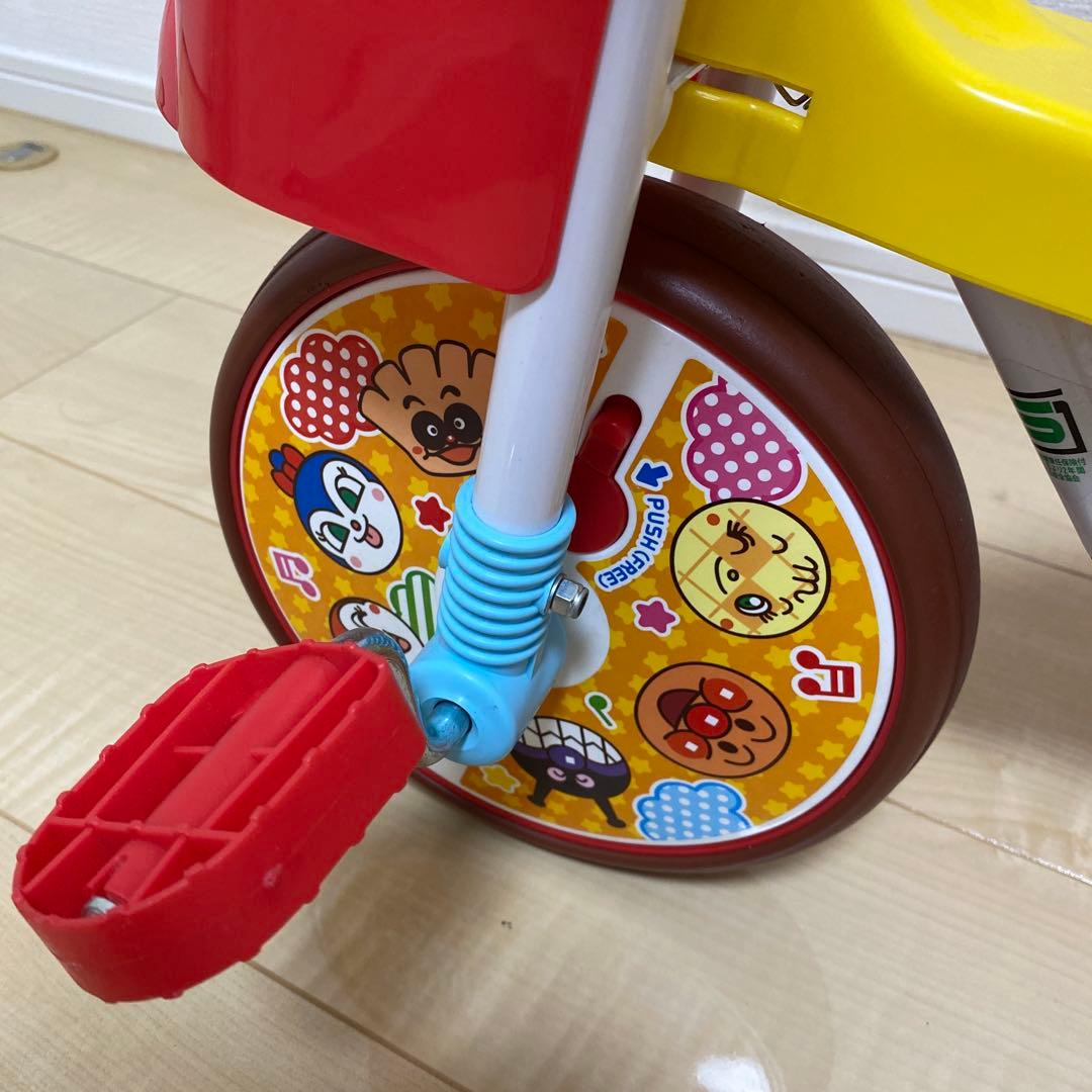 ☆それいけ！アンパンマンオールインワンUPll折りたたみ三輪車