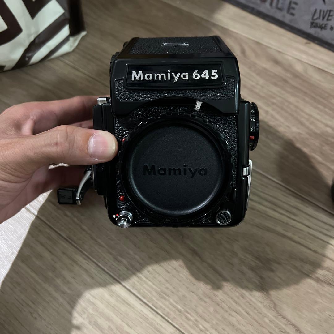 Mamiya 645 中判カメラ ブラック