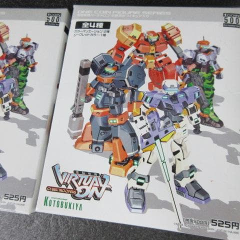 電脳戦機 バーチャロン ワン フィギュア 全9種セット コトブキヤ