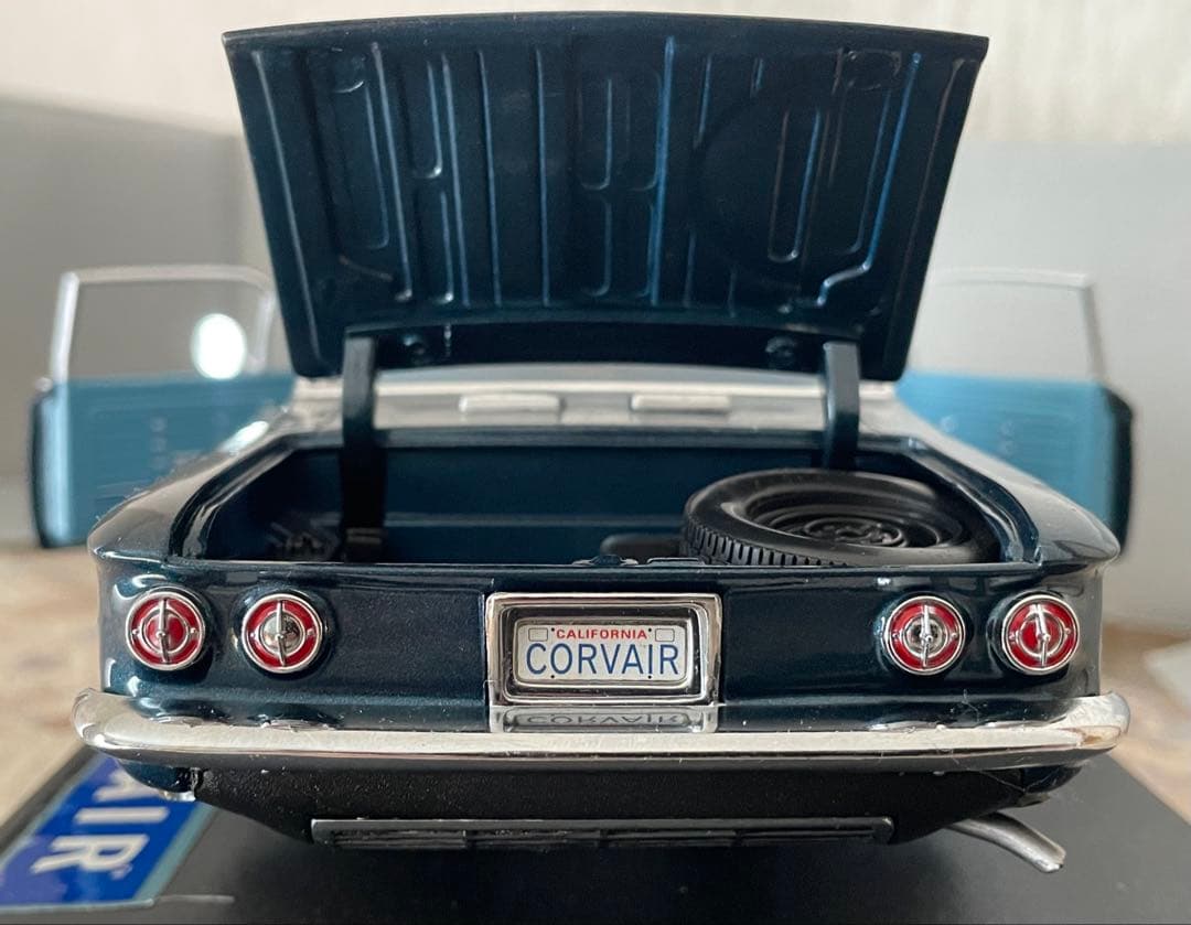 シボレー コルベア '1963 1/18 ダークターコイズ SUNSTAR