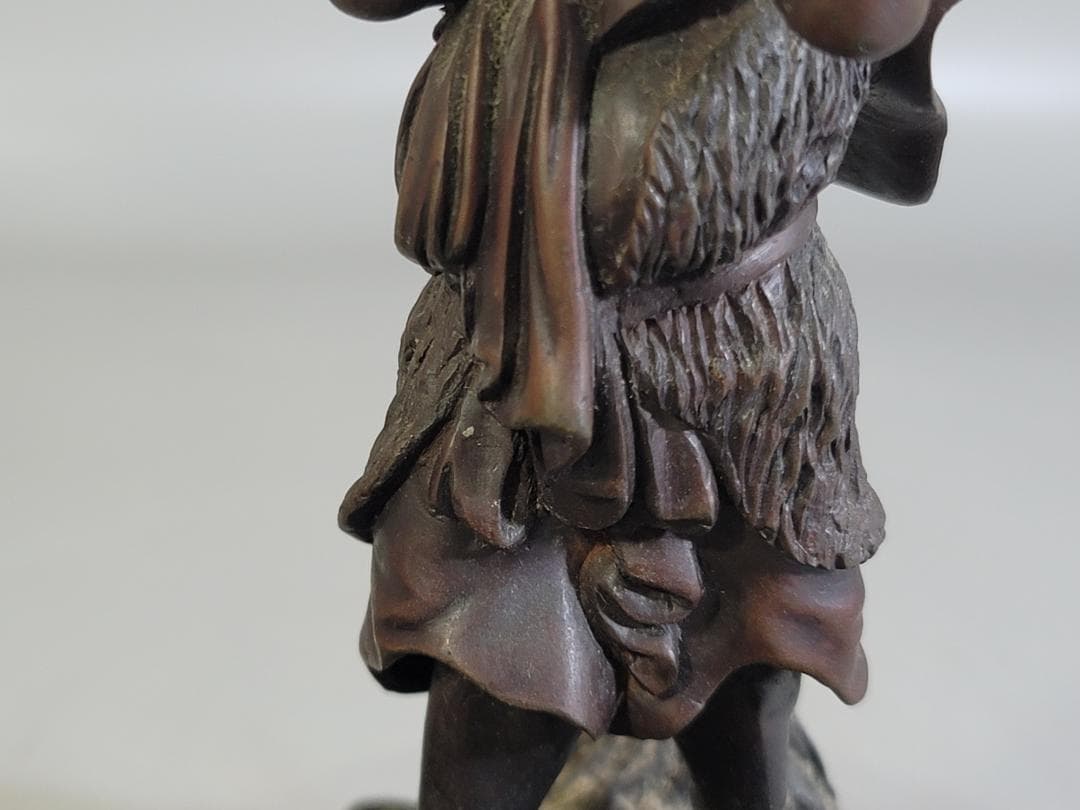 古美術 銅 鬼力 香炉