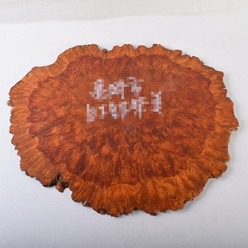 bonchan　中国　唐木花梨葡萄木　敷板　飾台　煎茶台　V　6912