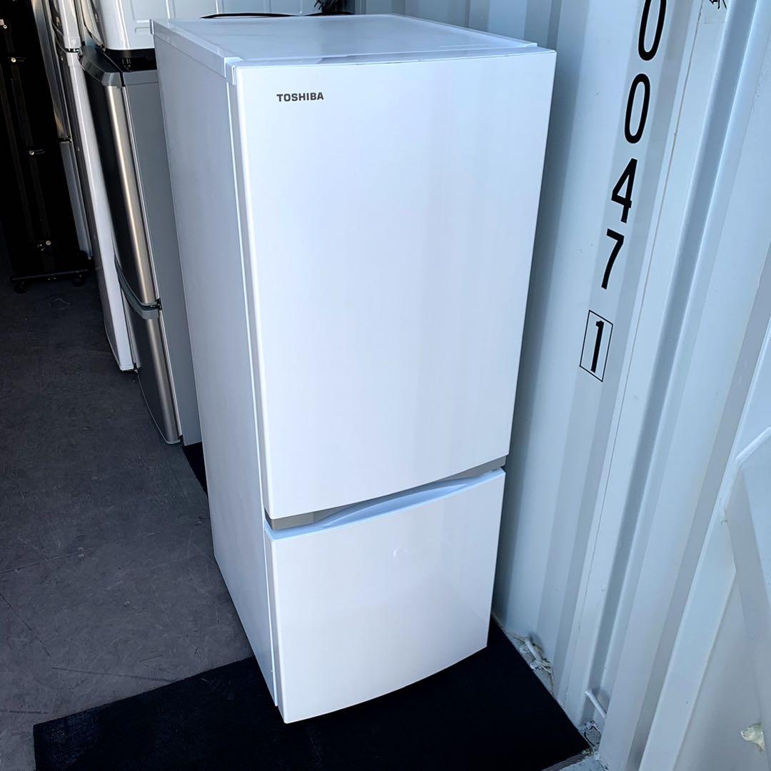 337取付無料！東芝2021年製 高性能シンプルホワイトインテリア冷蔵庫！