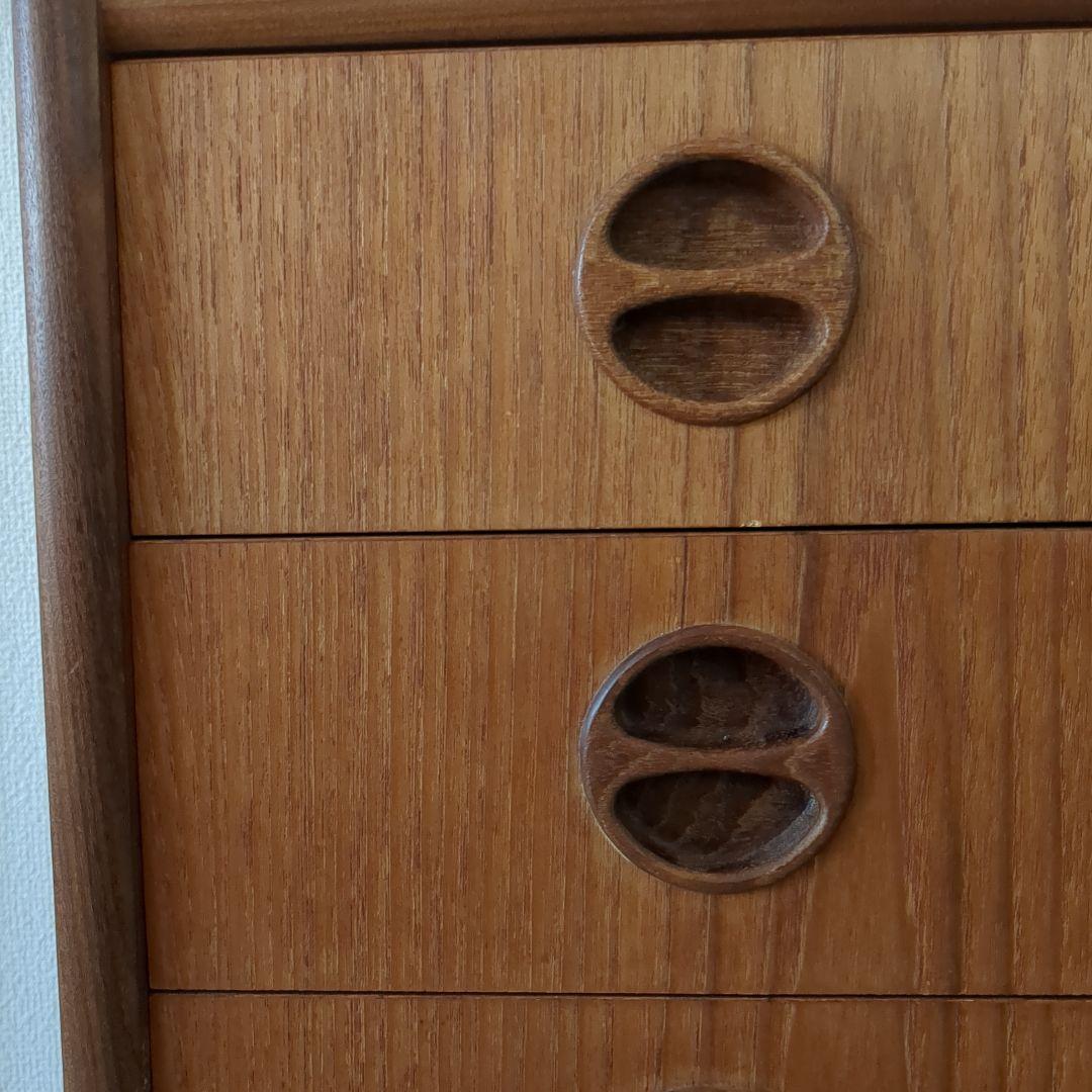 最終価格　やや難あり　デンマーク　北欧　ビンテージ　ヴィンテージ　チェスト